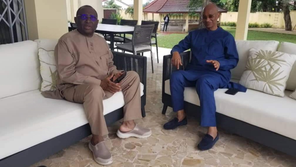 Abidjan : Cellou Dalein et Sidya Touré s'entretiennent sur le dernier développement de la situation politique en Guinée 