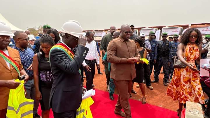 Boké : le Premier ministre, Dr Bernard Goumou  procède au lancement du projet de bauxite de Koumbia