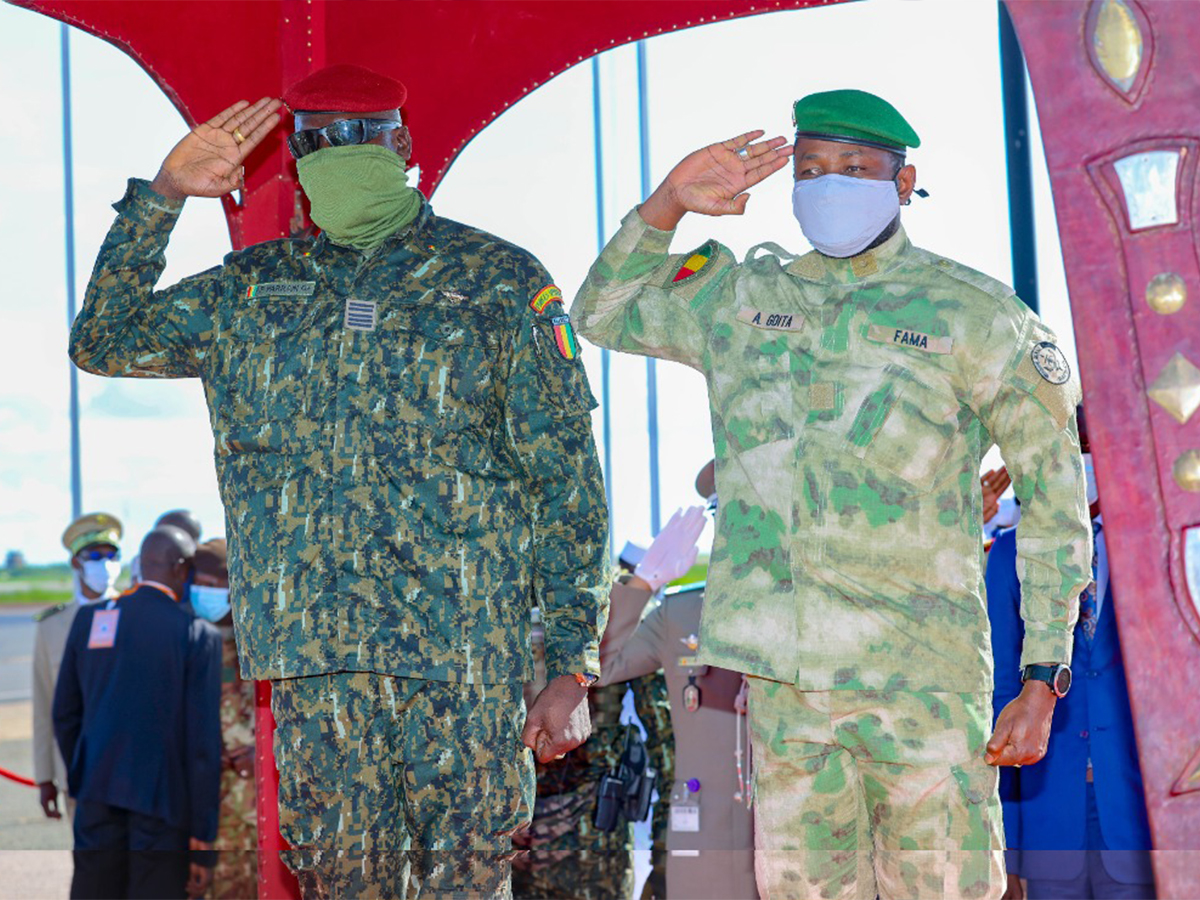 Colonel Mamadi Doumbouya: « Je suis à Bamako à côté de mon frère, le président Assimi Goïta, pour...»