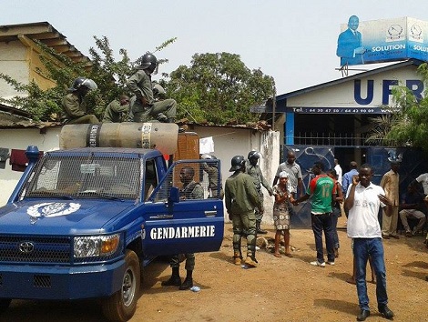 Conakry: les sièges de deux partis politiques ''interdits'' d'accès