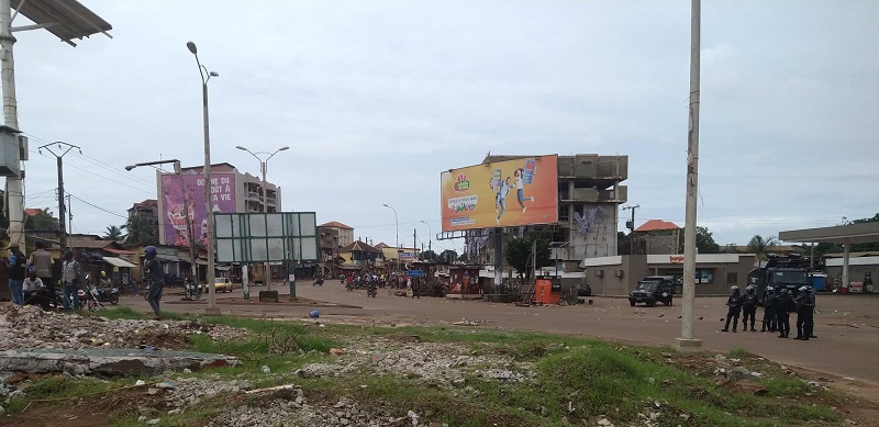 Conakry: vives tensions dans plusieurs quartiers de la haute banlieue
