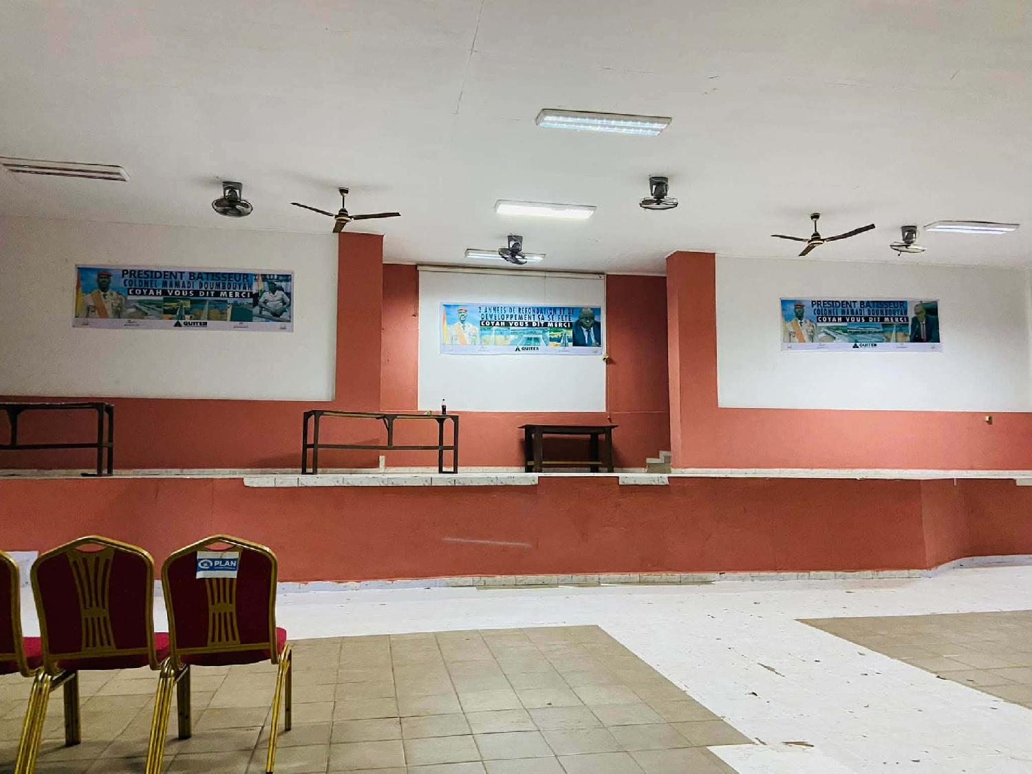 Coyah : la Maison des jeunes transformée en abri pour les sinistrés des inondations