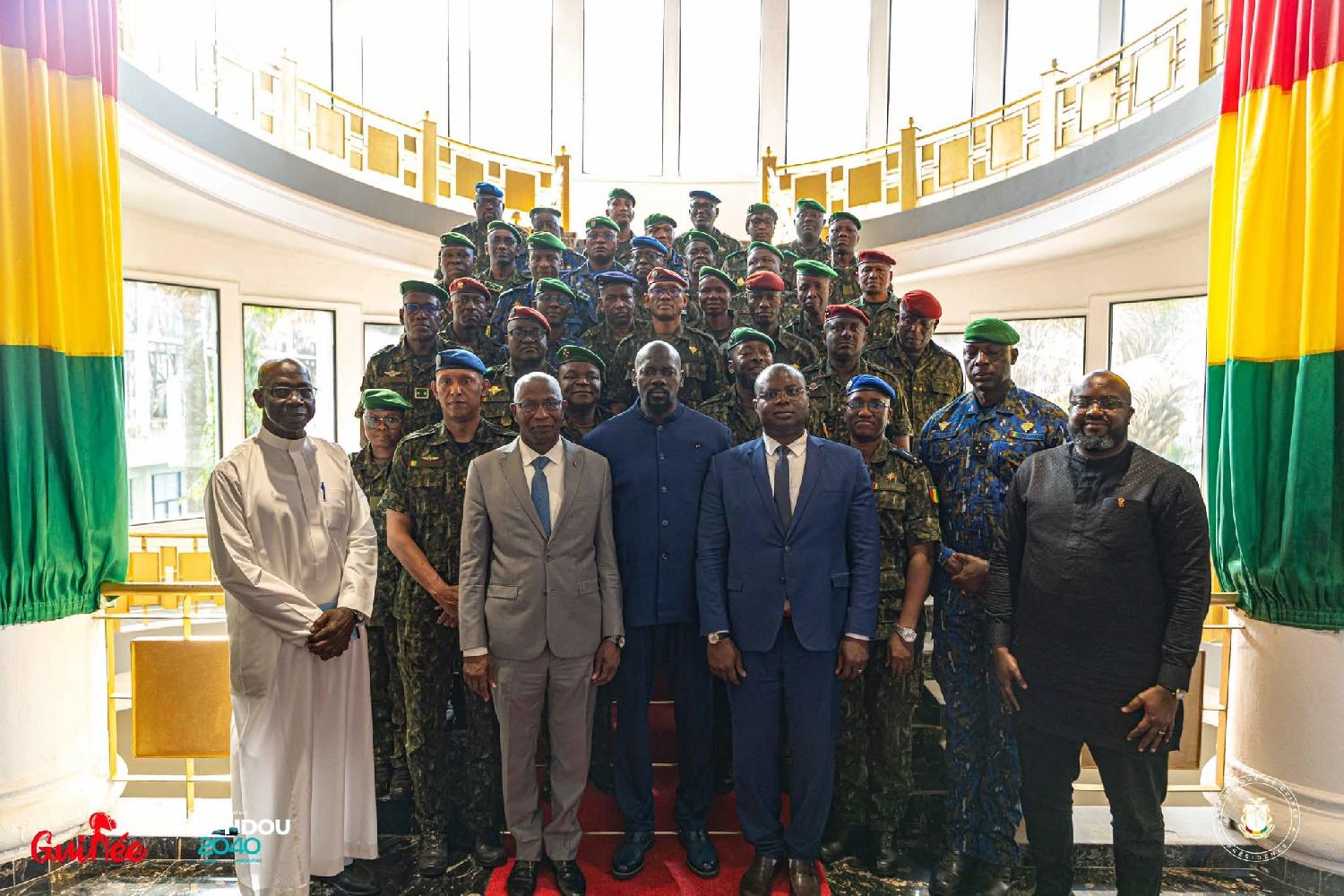 Décrets présidentiels : plusieurs hauts gradés  de l'armée Guinéenne nommés par Mamadi Doumbouya ! 