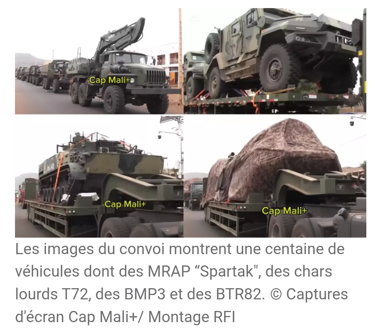 De Conakry à Bamako: sur la piste d’un obscur convoi militaire russe !
