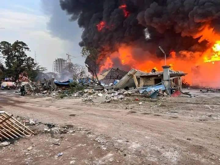 Explosion à Kaloum: Première réaction du Colonel Mamadi Doumbouya, Chef de l'État