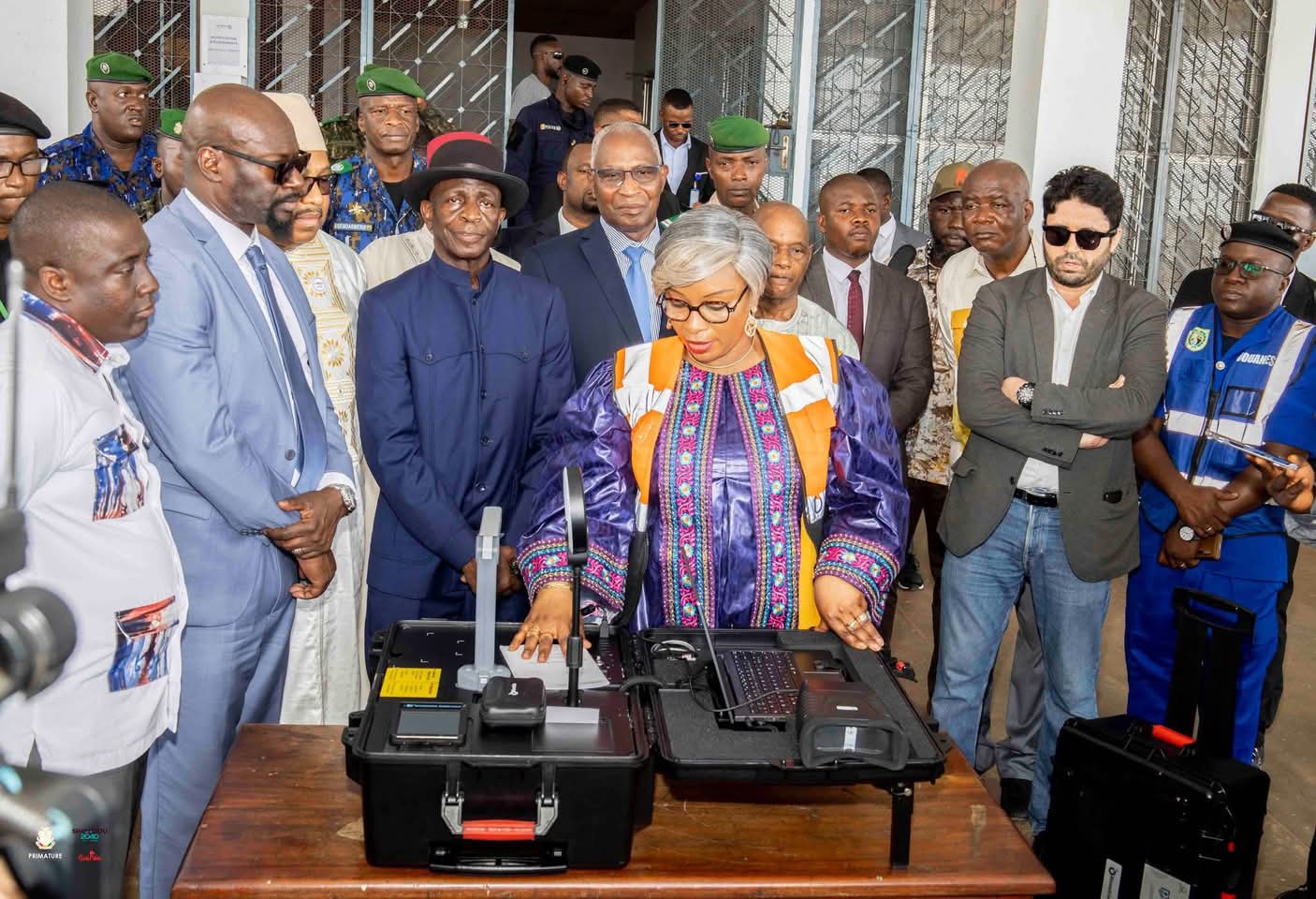Guinée : Arrivée des kits d’enrôlement biométrique 