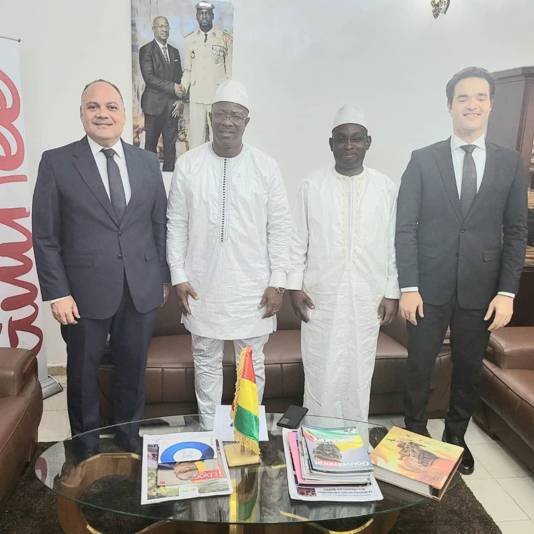 Guinée : L'ambassadeur d'Égypte en fin de mandat reçu par le Ministre  de l'Energie, de l'Hydraulique et des Hydrocarbures

