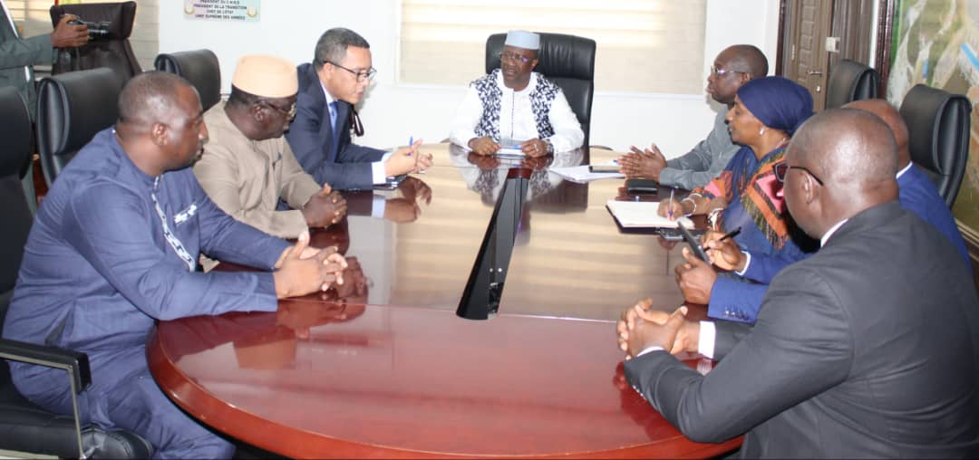 Guinée : Le Haut-commissaire de l'OMVS reçu par Monsieur le Ministre, Aly Seydouba Soumah 
