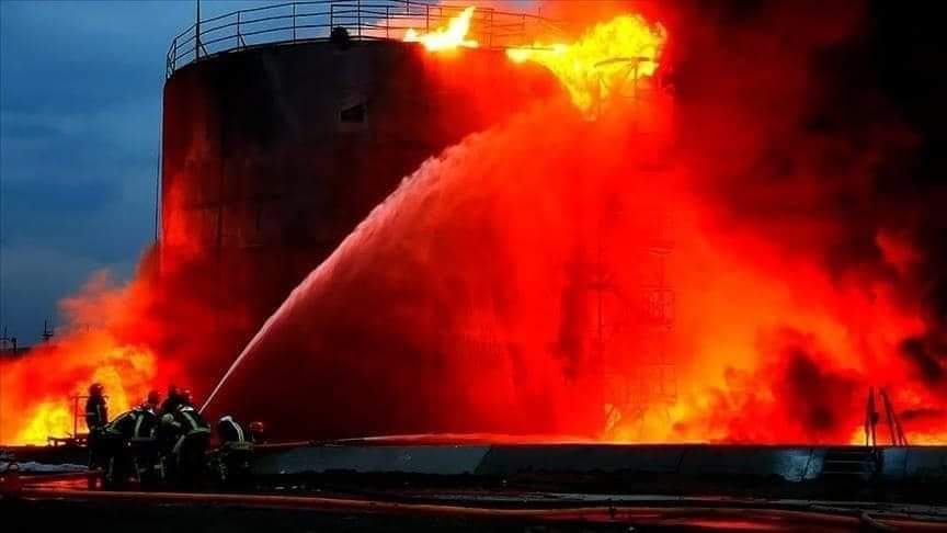 Incendie du principal dépôt d’hydrocarbures de Kaloum :  L'intégralité du discours de Mamadi Doumbouya 
