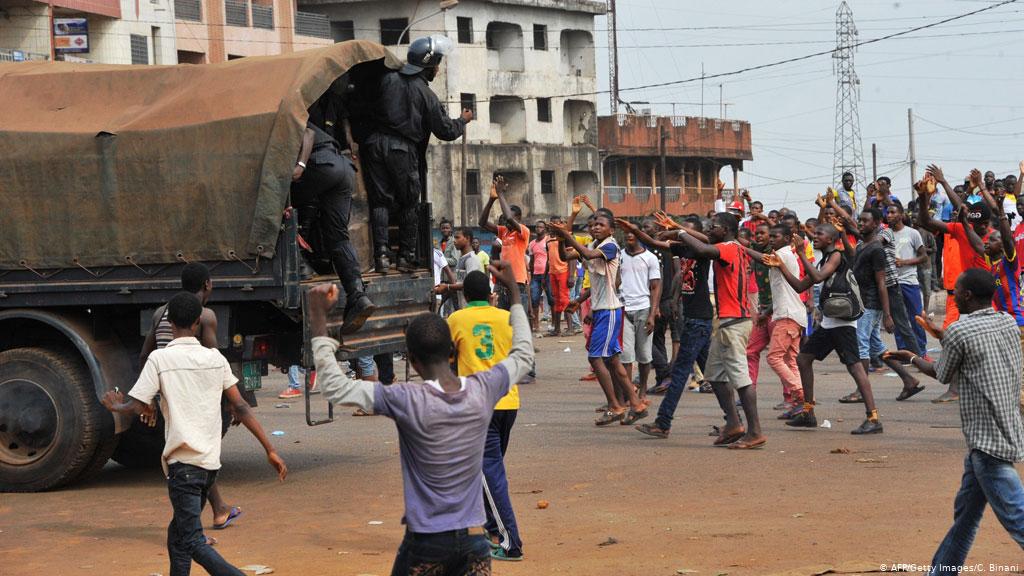 Koloma (Ratoma): Heurts entre jeunes manifestants et forces de l'ordre