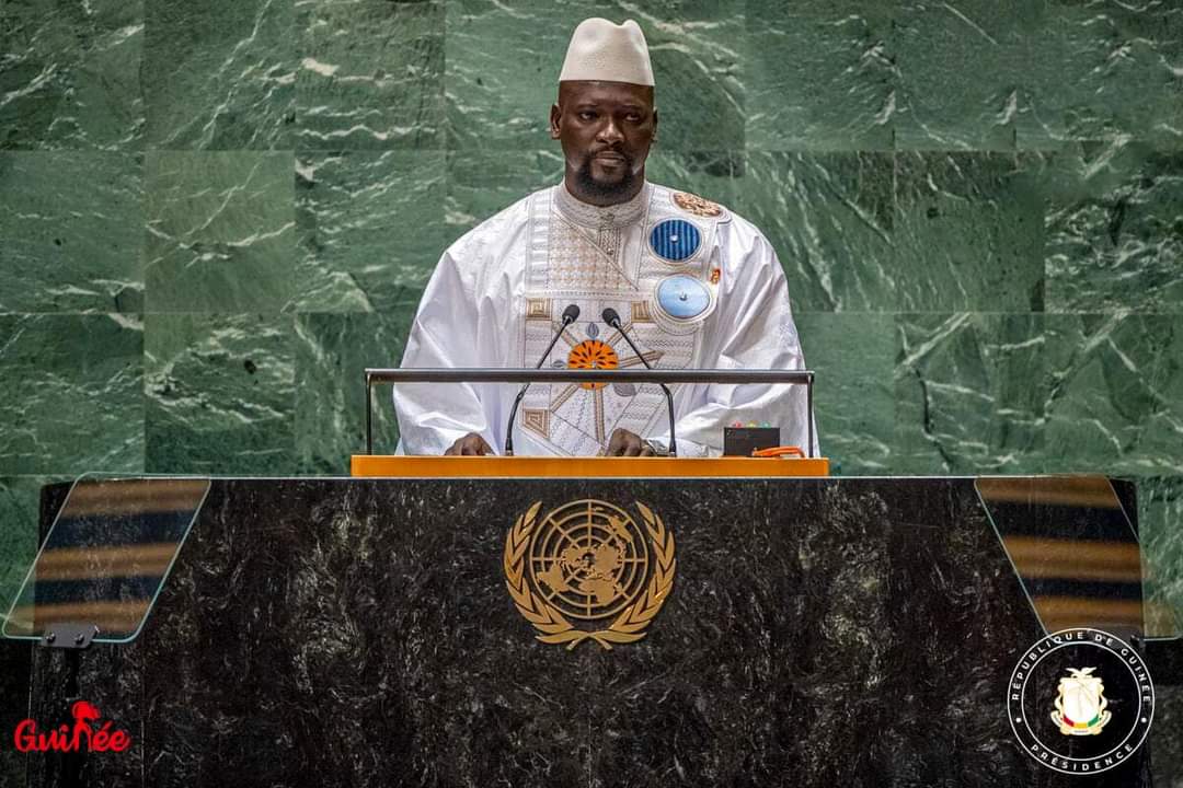Mamadi Doumbouya aux Nations-Unies: " Nous ne sommes ni pros ni anti américains, ni pro ni anti chinois, ni pro ni anti français, ni pro ni anti russes" 