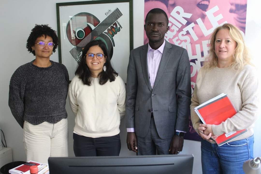 Paris : Sékou Koundouno échange avec la FIDH sur la situation sociopolitique et des droits de l'Homme en Guinée 