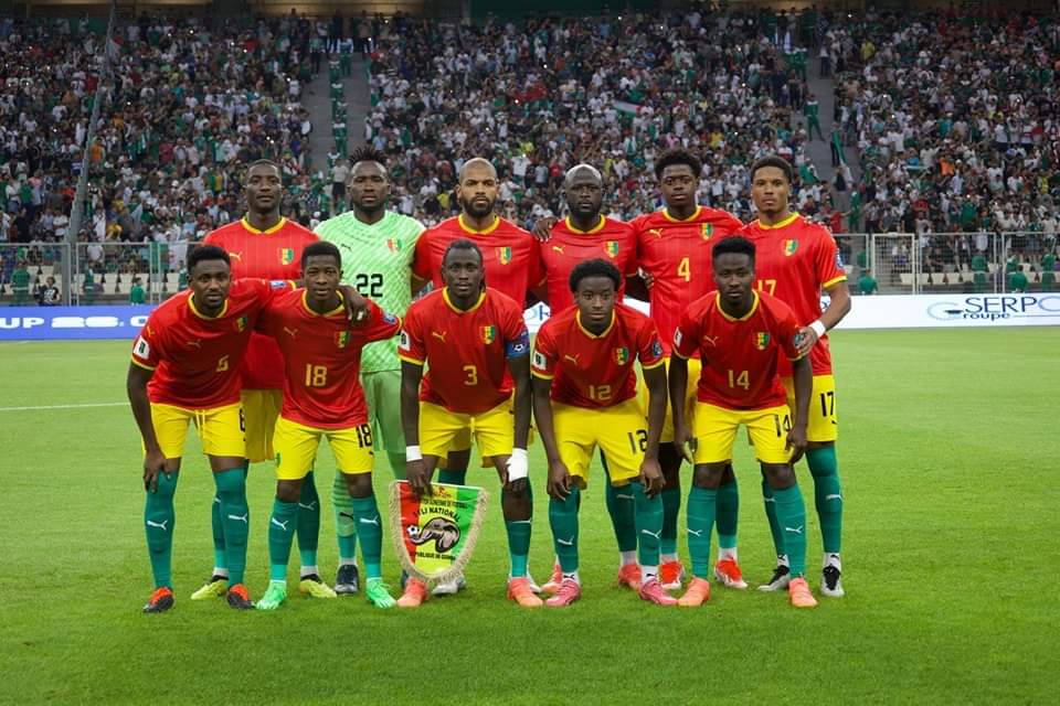 Éliminatoires Coupe du Monde 2026: Algérie 1  - 2 Guinée 
Pas important du Syli National vers le Mondial 
